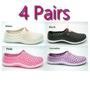 Women's Clogs Shoes  Garden Water 4 Pairs Size 11